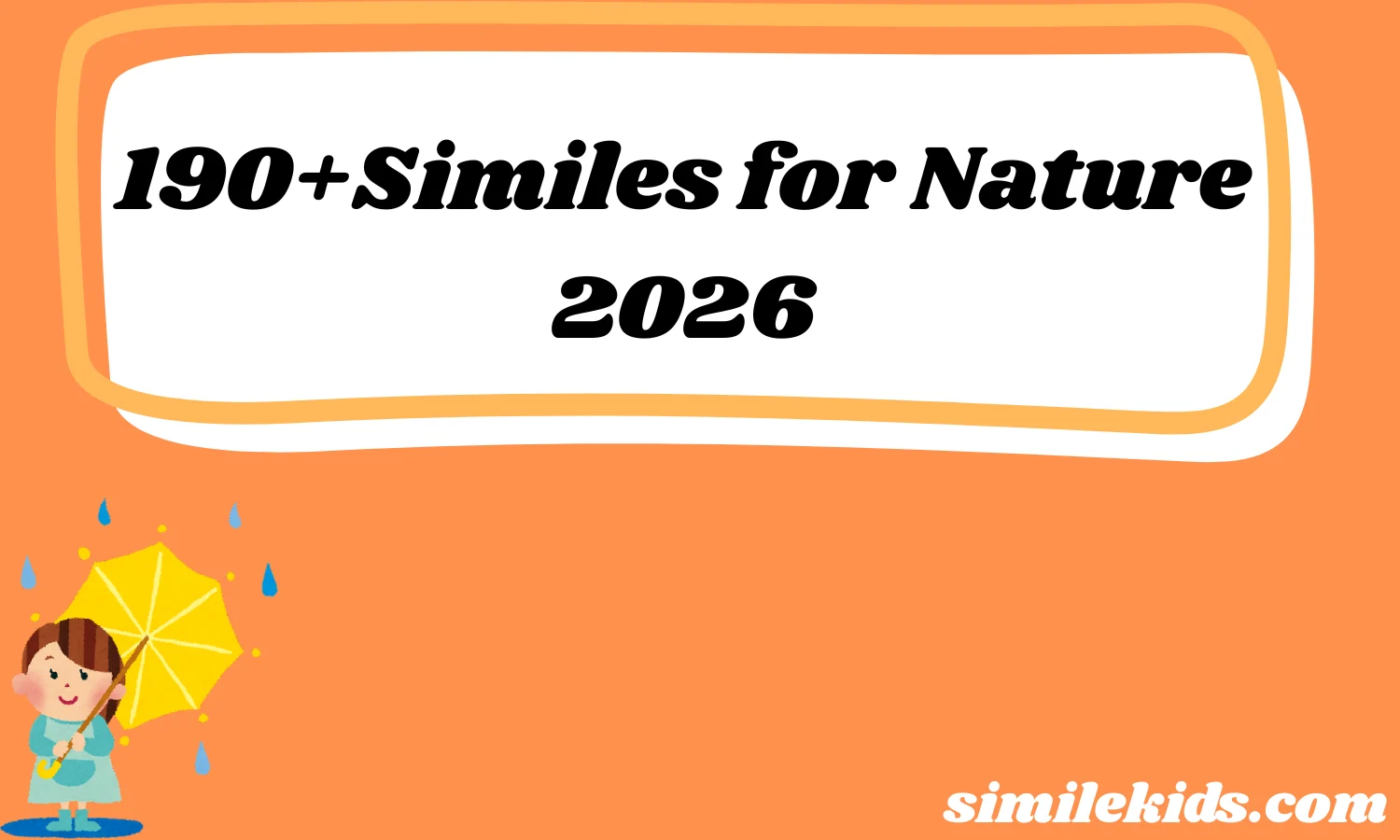 190+Similes for Nature