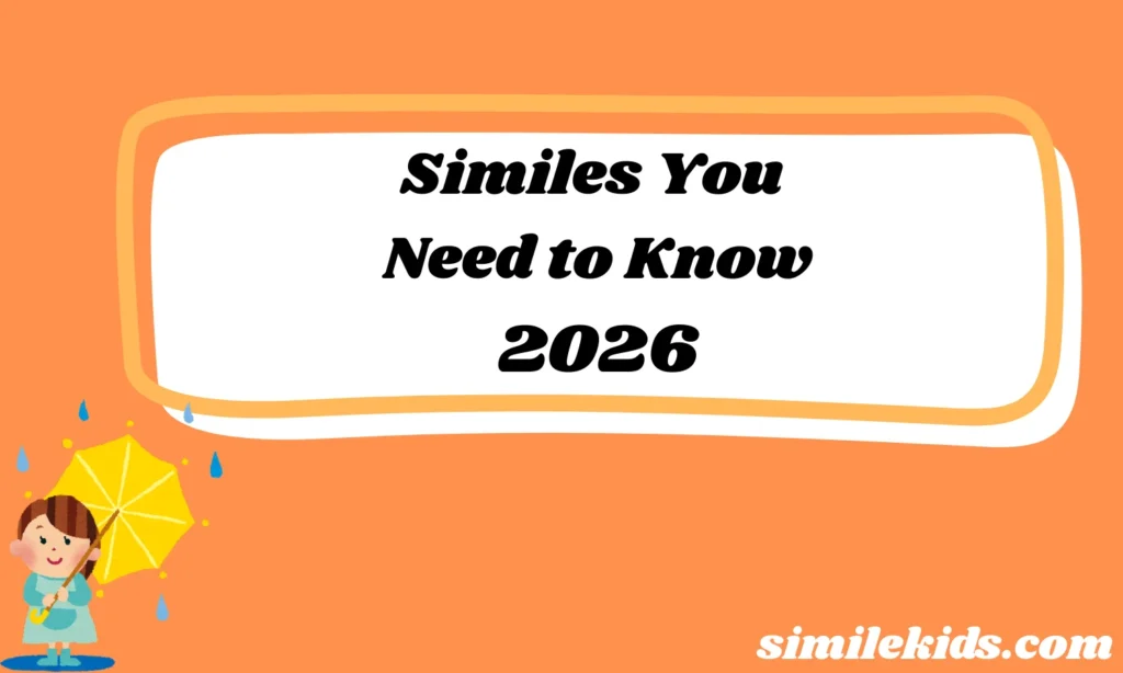 Similes You Need to Know