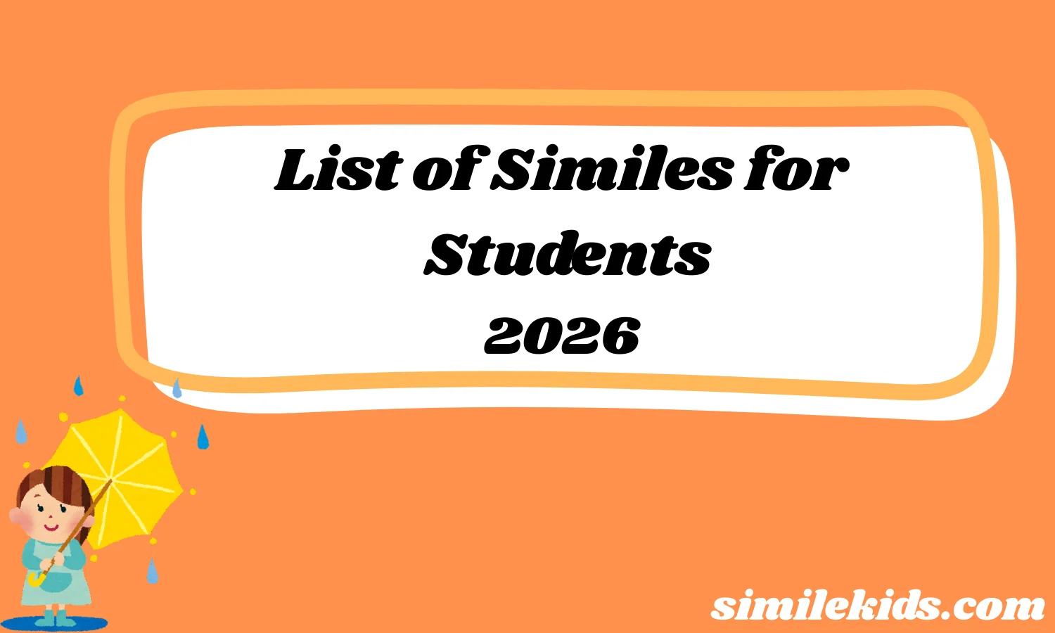 List of Similes for Students