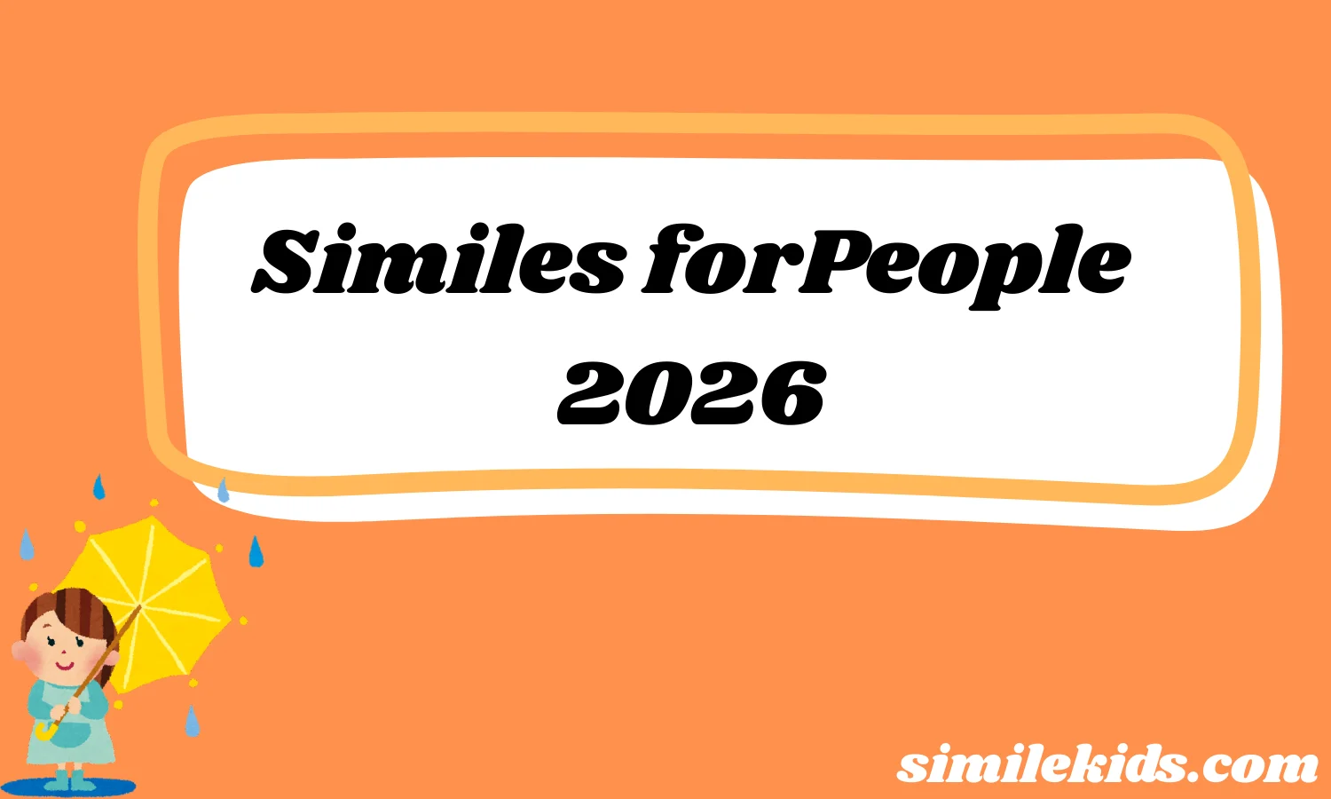 Similes for people