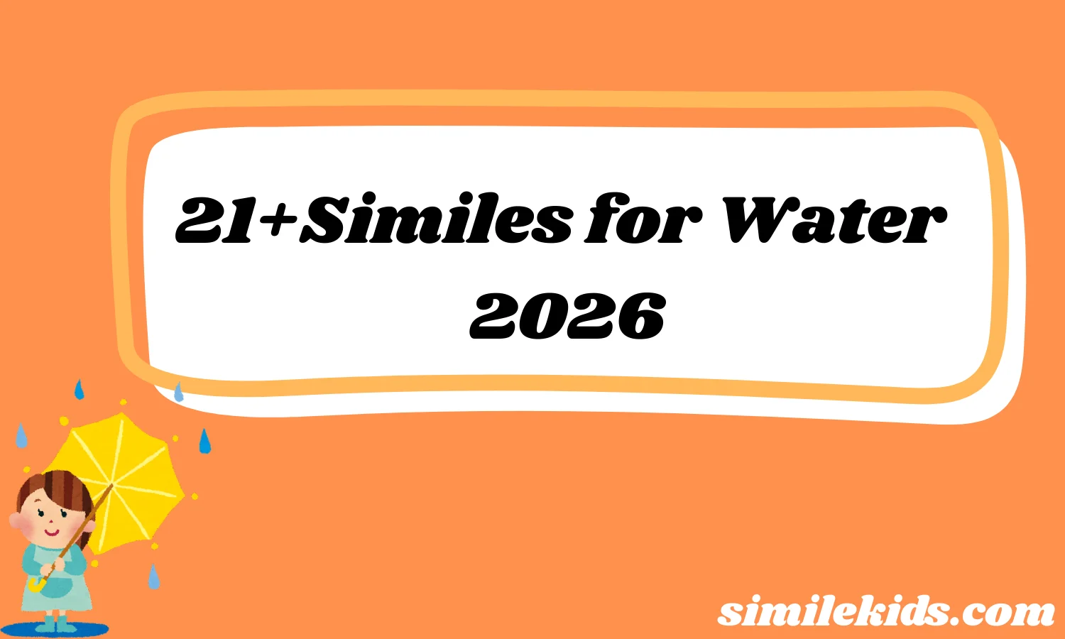 Similes for Water