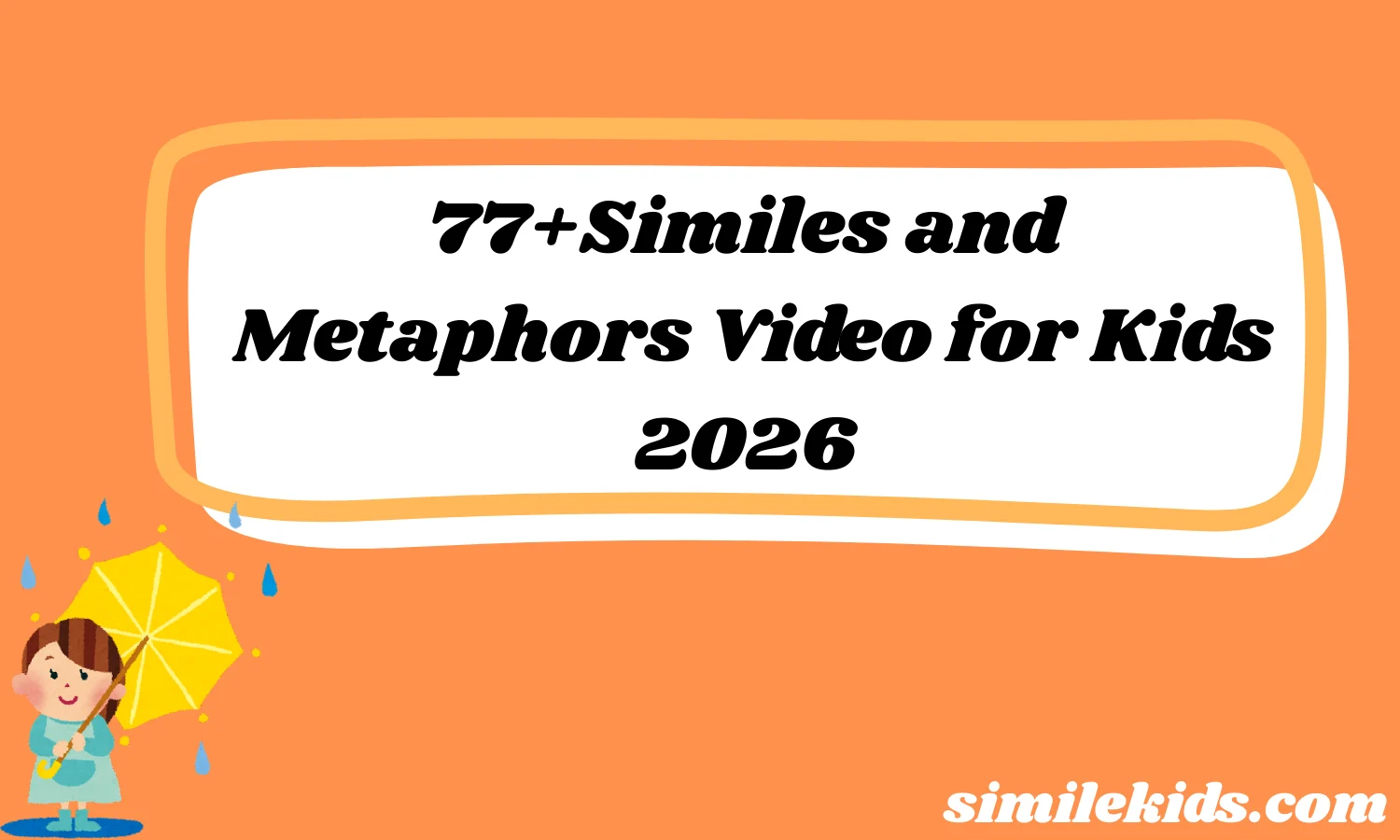 Similes and Metaphors Video for Kids
