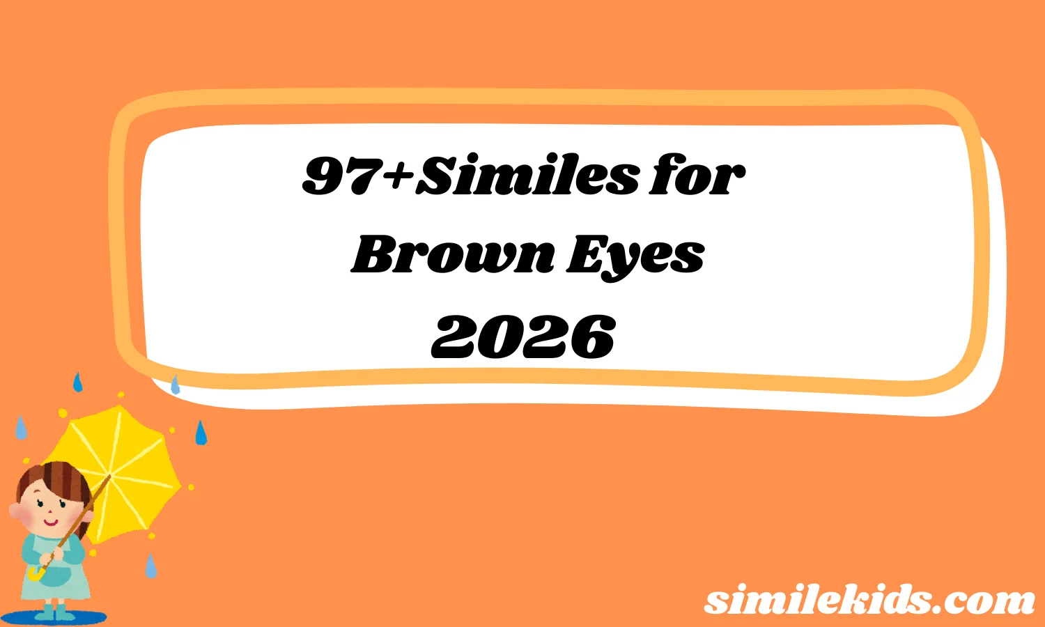 Similes for Brown Eyes